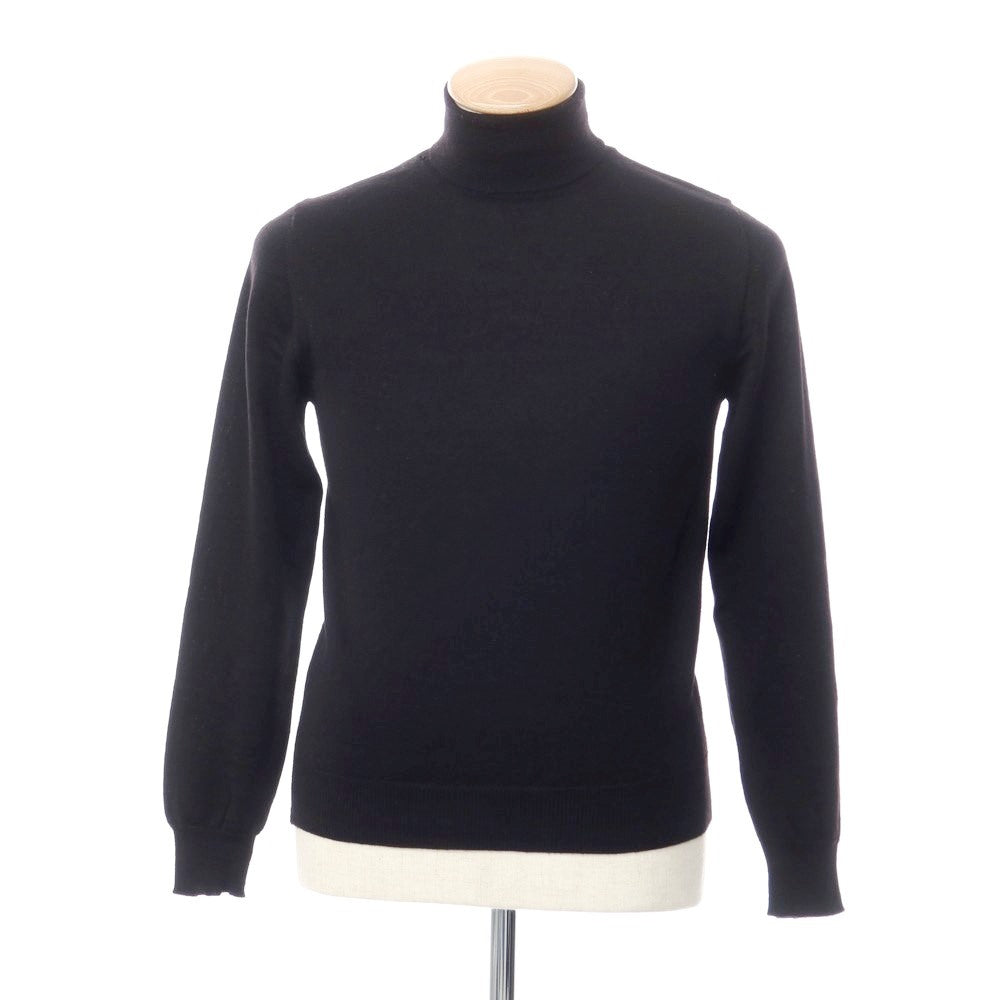[Used] Alessandro Luppi high gauge wool turtleneck knit black [size 44] [BLK] [A/W] [Condition rank B] ​​[Men&