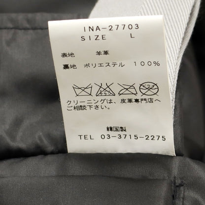 【中古】インフルエンス influence ポリエステル リバーシブル 中綿 ベスト ブラック【サイズL】【BLK】【A/W】【状態ランクB】【メンズ】【769072】