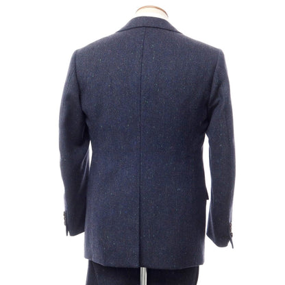 [Used] PECORA GINZA Tweed 3-piece 3-button suit Mixed navy [No size indicated (approximately M)] [Navy] [A/W] [Condition rank A] [Men&