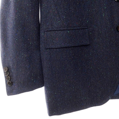 [Used] PECORA GINZA Tweed 3-piece 3-button suit Mixed navy [No size indicated (approximately M)] [Navy] [A/W] [Condition rank A] [Men&