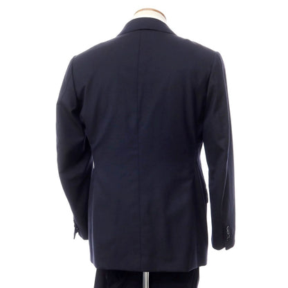 [Used] PECORA GINZA Wool double-breasted suit, dark navy [Size not specified (approximately M)] [NVY] [A/W] [Condition rank A] [Men&