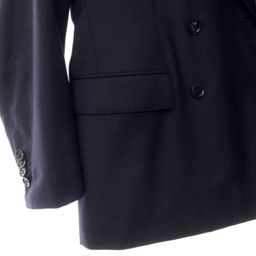 [Used] PECORA GINZA Wool double-breasted suit, dark navy [Size not specified (approximately M)] [NVY] [A/W] [Condition rank A] [Men&