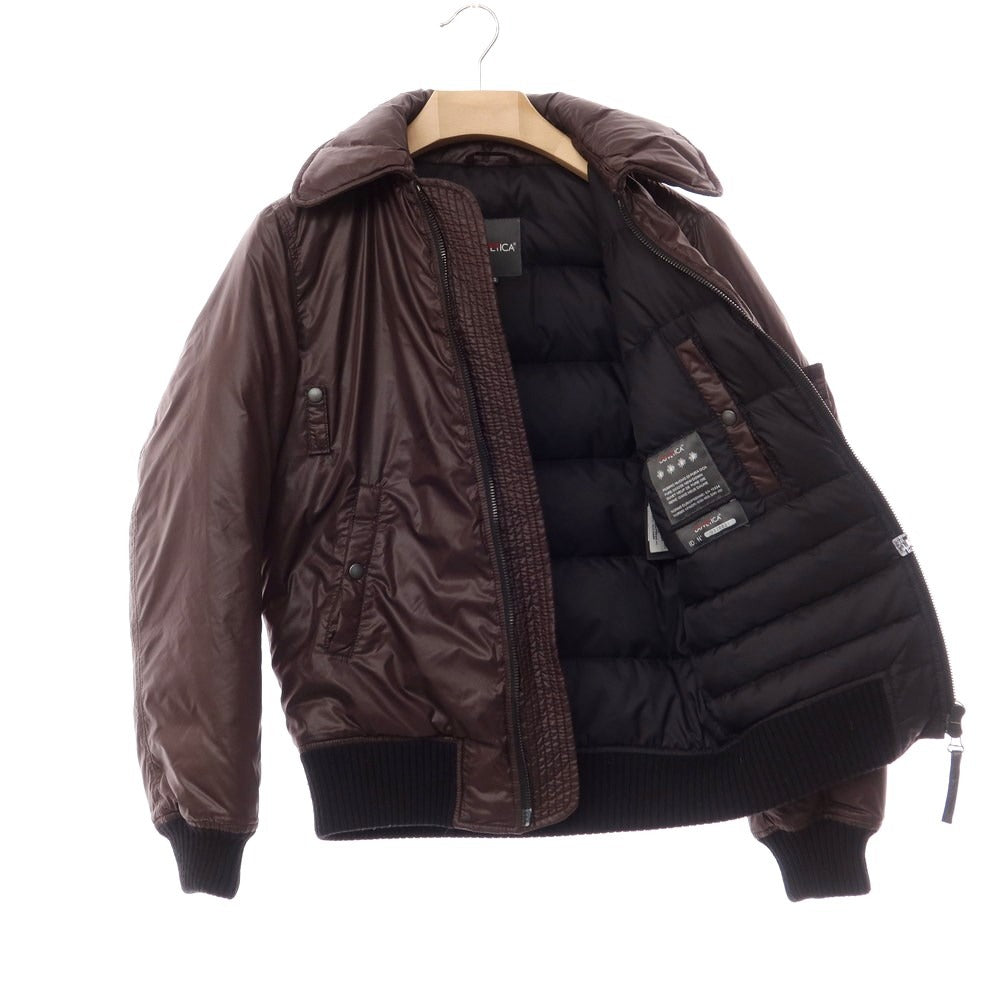 [Used] DUVETICA nylon down jacket, brown [size 46] [BRW] [A/W] [Condition rank B] ​​[Men&