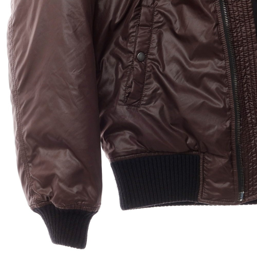 [Used] DUVETICA nylon down jacket, brown [size 46] [BRW] [A/W] [Condition rank B] ​​[Men&