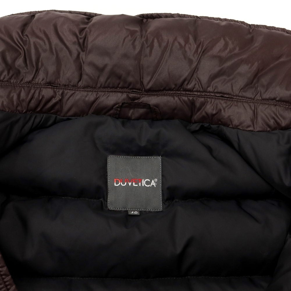 [Used] DUVETICA nylon down jacket, brown [size 46] [BRW] [A/W] [Condition rank B] ​​[Men&