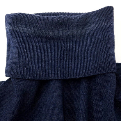 [Used] BEAMS F High Gauge Wool Turtleneck Knit Navy [Size 48] [NVY] [A/W] [Condition Rank C] [Men&