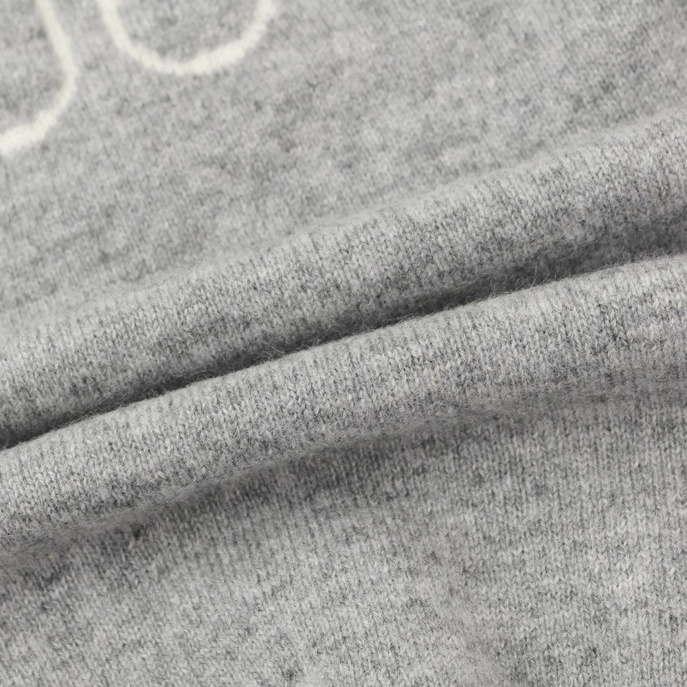[Used] Blu Bre wool cashmere crew neck knit, grey [Size S] [GRY] [A/W] [Condition Rank B] ​​[Men&