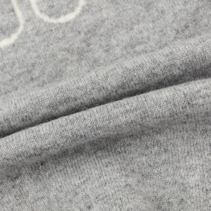 [Used] Blu Bre wool cashmere crew neck knit, grey [Size S] [GRY] [A/W] [Condition Rank B] ​​[Men&
