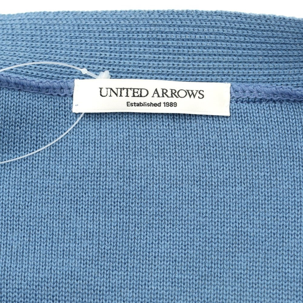 [Used] UNITED ARROWS Acrylic Cotton Cardigan Blue [Size M] [BLU] [S/S] [Condition Rank C] [Men&