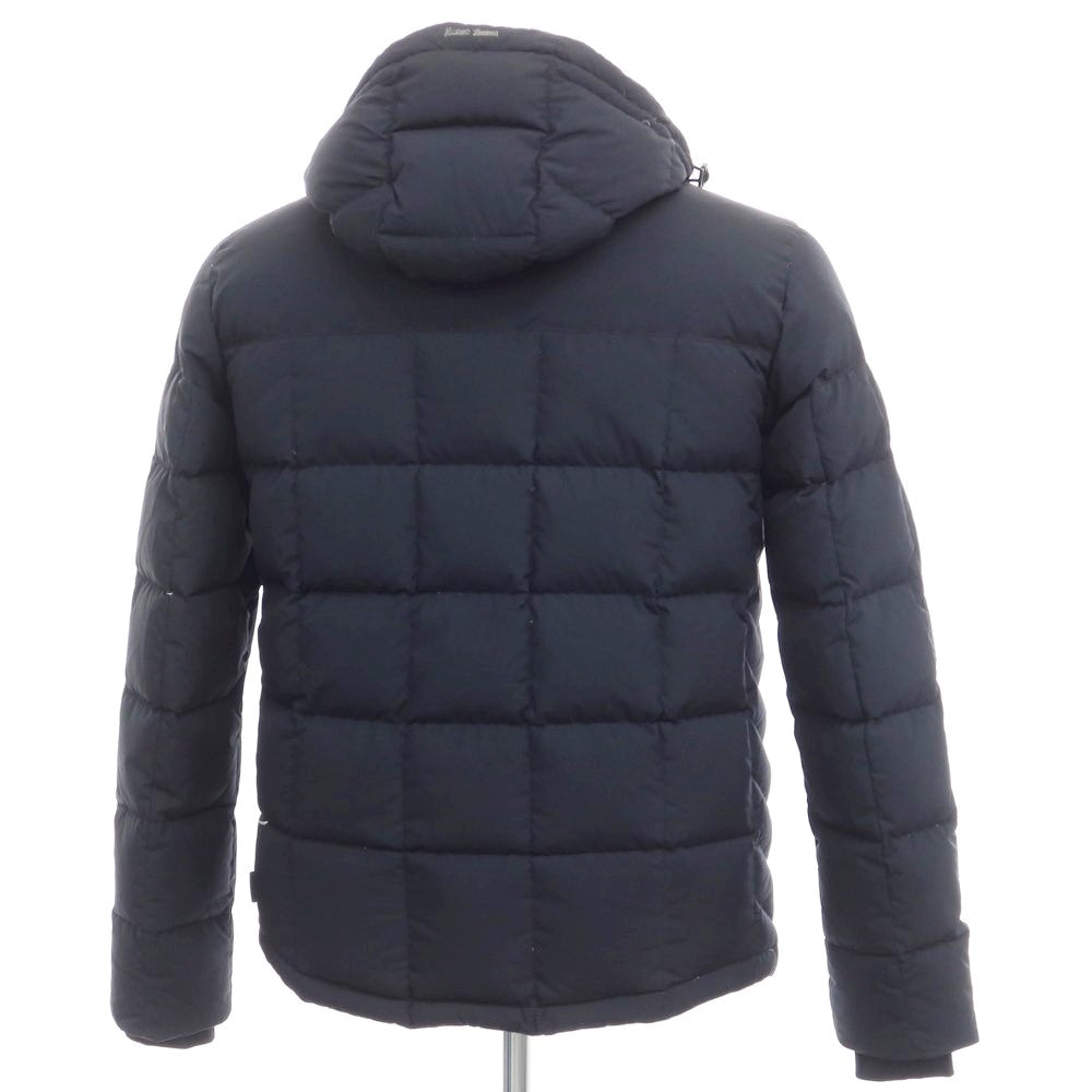 【中古】ヘルノ Herno ポリエステル ダウンジャケット ダークネイビー【サイズ50】【NVY】【A/W】【状態ランクC】【メンズ】【768987】