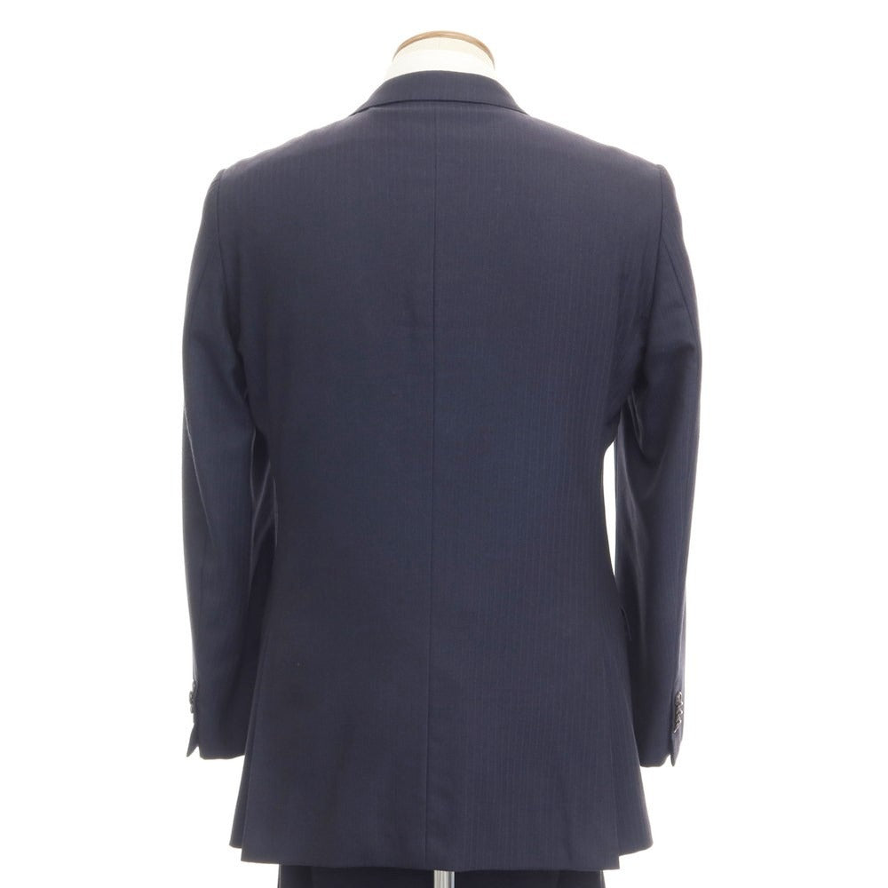 【中古】アザブテーラー azabu tailor 3つボタンスーツ
 ダークネイビー【サイズ48/85】【NVY】【S/S】【状態ランクC】【メンズ】
【769572】 CPD