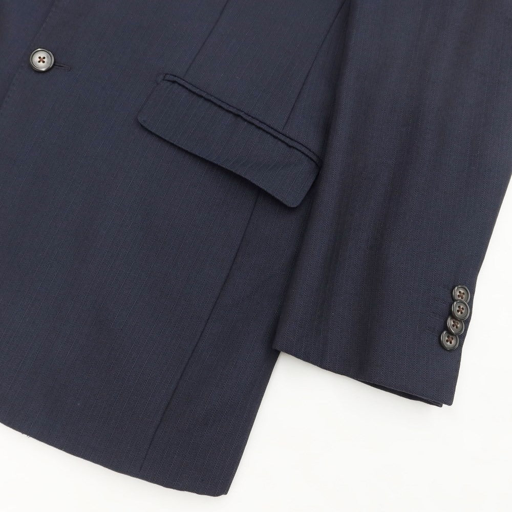 【中古】アザブテーラー azabu tailor 3つボタンスーツ
 ダークネイビー【サイズ48/85】【NVY】【S/S】【状態ランクC】【メンズ】
【769572】 CPD