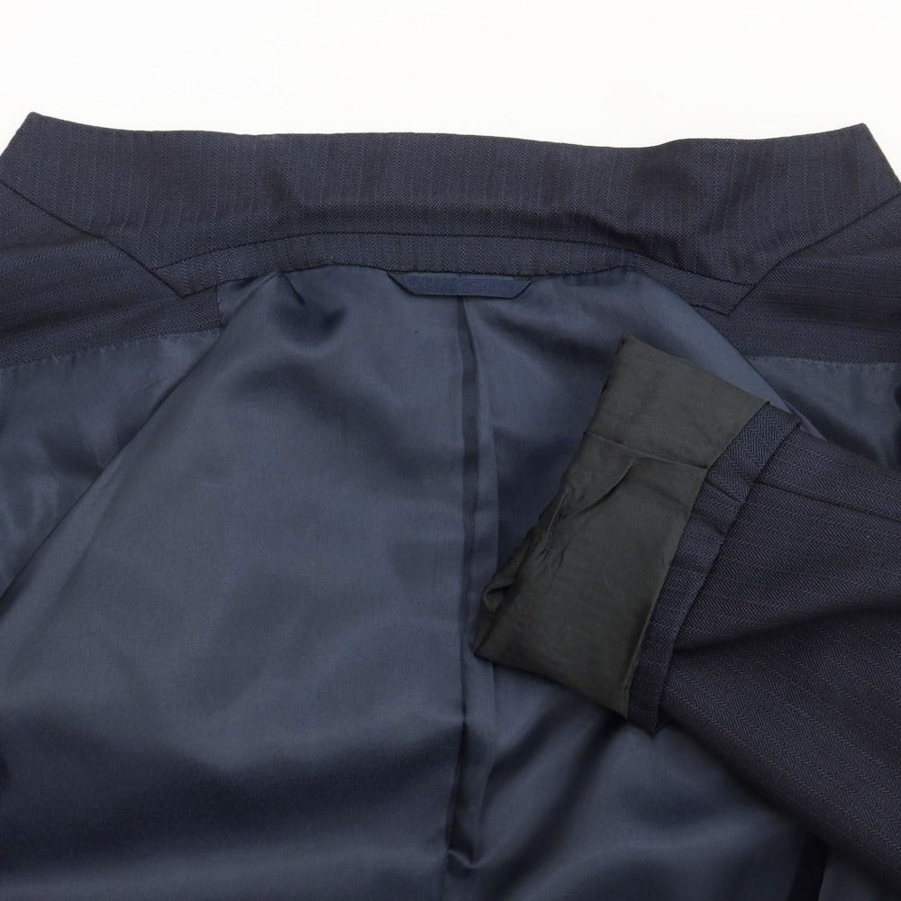 【中古】アザブテーラー azabu tailor 3つボタンスーツ
 ダークネイビー【サイズ48/85】【NVY】【S/S】【状態ランクC】【メンズ】
【769572】 CPD
