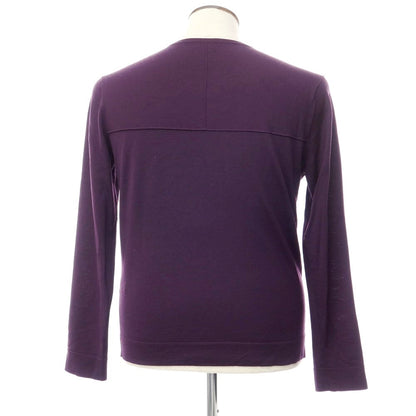 [Used] JOSEPH HOMME High Gauge Wool V-Neck Knit Purple [Size 50] [PUP] [A/W] [Condition Rank B] ​​[Men&