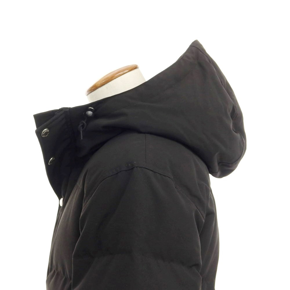 【中古】ジャーナルスタンダード JOURNAL STANDARD LASKAFABRIC ポリエステルコットン フーデッド ダウンジャケット ブラック【サイズM】【BLK】【A/W】【状態ランクB】【メンズ】【768987】