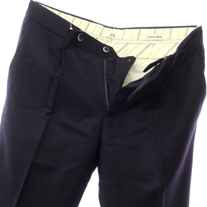[Used] GTA Wool Dress Slacks Pants Navy [Size 48] [NVY] [A/W] [Condition Rank A] [Men&