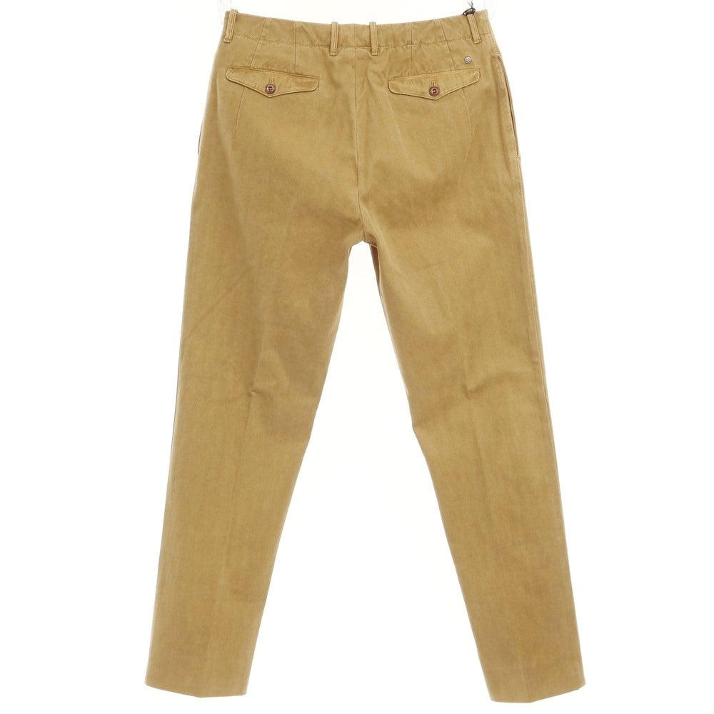 [Used] GTA Herringbone Cotton Bush Slacks Pants, Camel Color [Size 48] [BEI] [S/S/A/W] [Condition Rank B] ​​[Men&