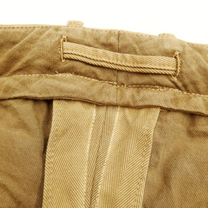 [Used] GTA Herringbone Cotton Bush Slacks Pants, Camel Color [Size 48] [BEI] [S/S/A/W] [Condition Rank B] ​​[Men&