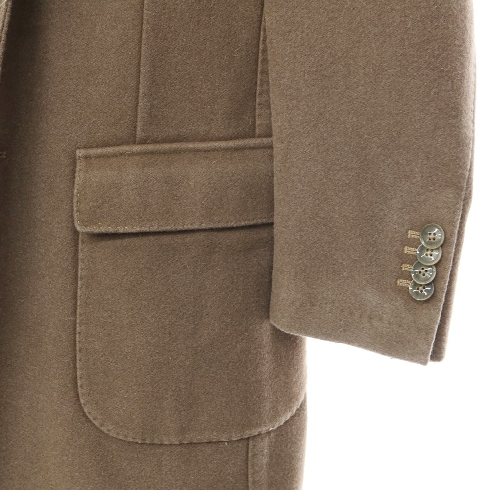 [Used] LUBIAM Wool Nylon Chesterfield Coat Olive Khaki [Size 48] [KAK] [A/W] [Condition Rank C] [Men&