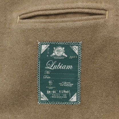 [Used] LUBIAM Wool Nylon Chesterfield Coat Olive Khaki [Size 48] [KAK] [A/W] [Condition Rank C] [Men&