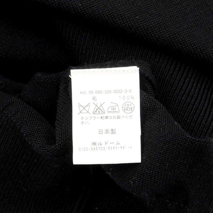 [Used] EDIFICE High Gauge Wool V-neck Knit Black [Size 44] [BLK] [A/W] [Condition Rank B] ​​[Men&