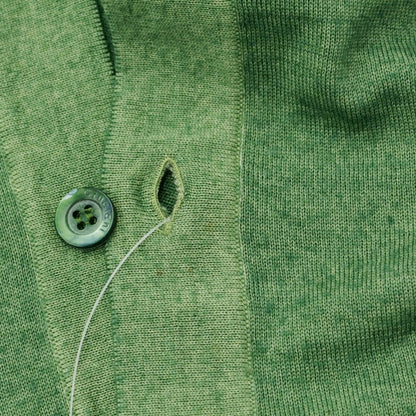 [Used] CRUCIANI high gauge wool knit vest cardigan green [size 48] [GRN] [A/W] [Condition rank C] [Men&