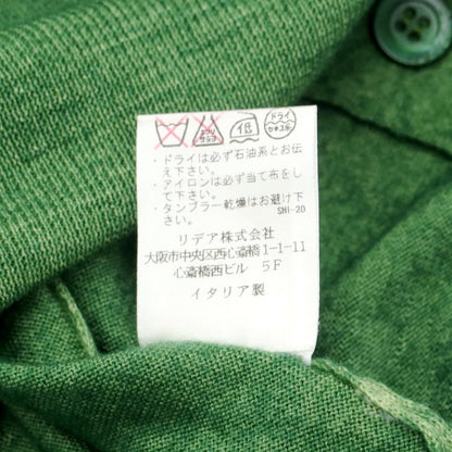 [Used] CRUCIANI high gauge wool knit vest cardigan green [size 48] [GRN] [A/W] [Condition rank C] [Men&