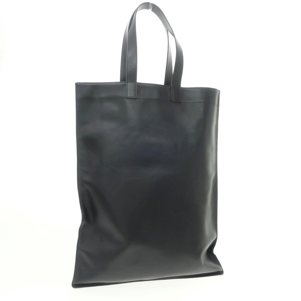 【中古】コムデギャルソン COMME des GARCONS レザー トートバッグ ブラック【W38xH50】【BLK】【S/S/A/W】【状態ランクB】【メンズ】【769379】