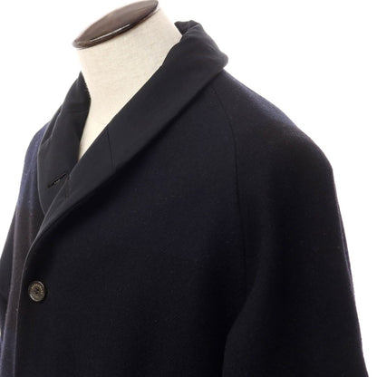 [Used] Markaware reversible shawl collar coat, navy x black [size not specified (approximately L)] [NVY] [A/W] [Condition rank C] [Men&