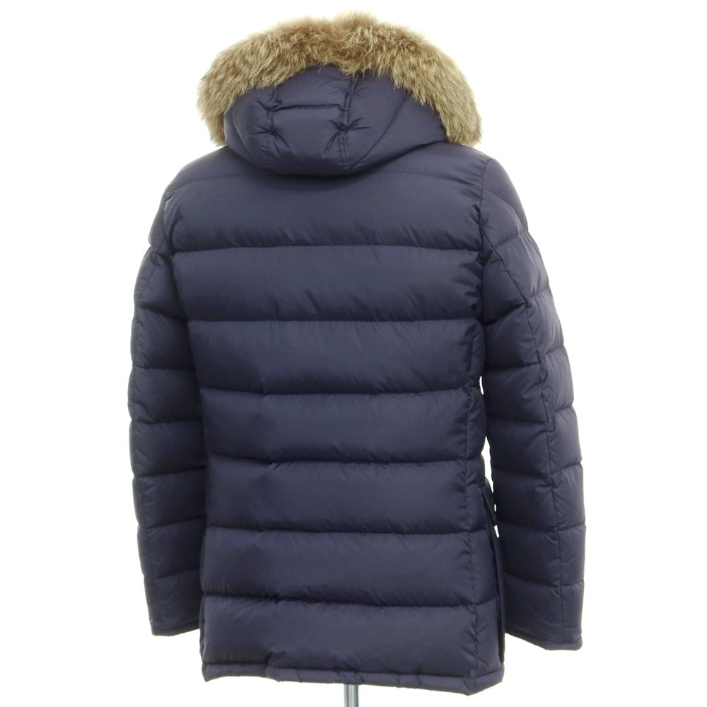 [Used] Moncler MONCLER CLUNY nylon fur down jacket navy [Size 2] [NVY] [A/W] [Condition Rank C] [Men&