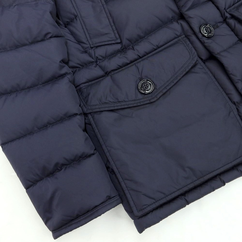 中古】モンクレール MONCLER CLUNY ナイロン ファー ダウンジャケット