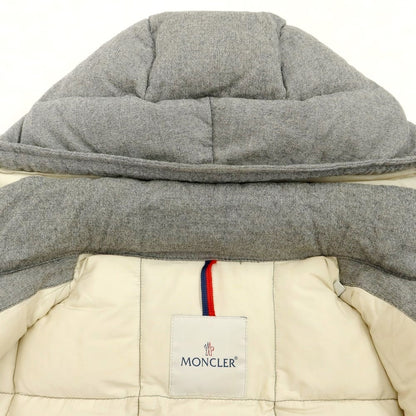 [Used] Moncler MONCLER CEZANNE Wool Down Jacket Light Grey [Size 2] [GRY] [A/W] [Condition Rank D] [Men&