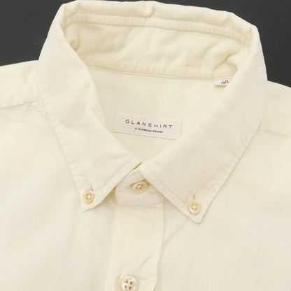 [Used] Glanshirt Cotton Corduroy Button-down Casual Shirt Off-white [Size 40] [WHT] [A/W] [Condition Rank B] ​​[Men&