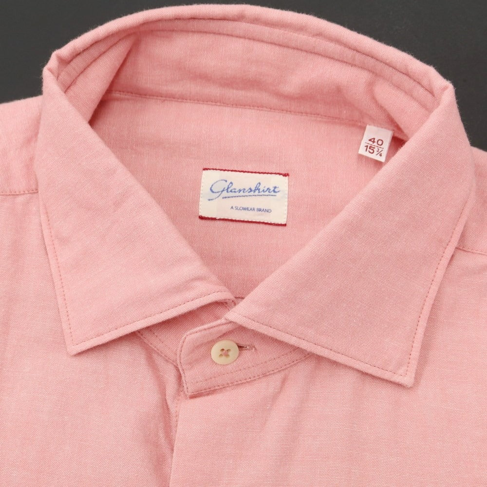 【中古】グランシャツ Glanshirt カジュアルシャツ
 サーモンピンク【サイズ40】【PNK】【S/S/A/W】【状態ランクB】【メンズ】
【769496】 CPD