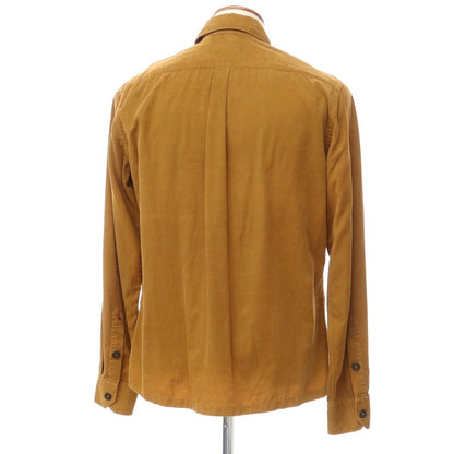 [Used] Glanshirt Cotton Corduroy Casual Shirt Camel Brown [Size 40] [BRW] [A/W] [Condition Rank B] ​​[Men&