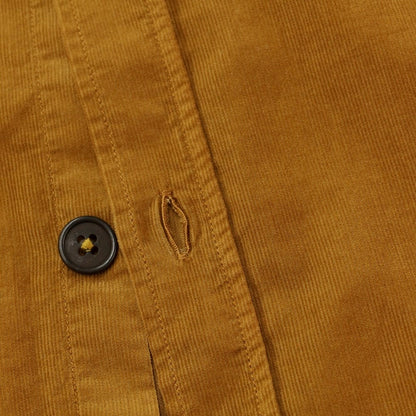 [Used] Glanshirt Cotton Corduroy Casual Shirt Camel Brown [Size 40] [BRW] [A/W] [Condition Rank B] ​​[Men&