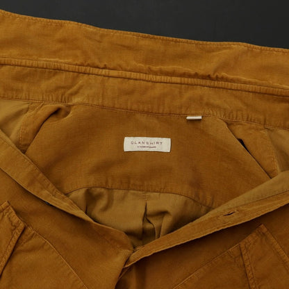 [Used] Glanshirt Cotton Corduroy Casual Shirt Camel Brown [Size 40] [BRW] [A/W] [Condition Rank B] ​​[Men&