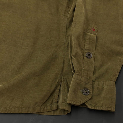 [Used] Glanshirt Cotton Corduroy Casual Shirt Dark Olive [Size 40] [GRN] [A/W] [Condition Rank B] ​​[Men&