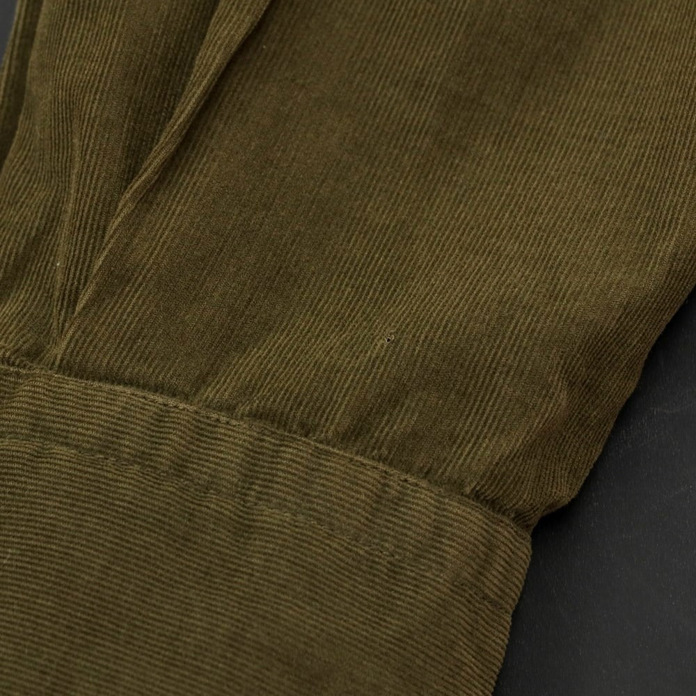 [Used] Glanshirt Cotton Corduroy Casual Shirt Dark Olive [Size 40] [GRN] [A/W] [Condition Rank B] ​​[Men&