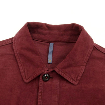 [Used] Montedoro Stretch Cotton Work Jacket Wine Red [Size M] [RED] [A/W] [Condition Rank B] ​​[Men&