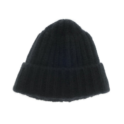 [Used] BATONER Low Gauge Wool Knit Cap Black [BLK] [A/W] [Condition Rank A] [Men&