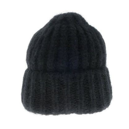 [Used] BATONER Low Gauge Wool Knit Cap Black [BLK] [A/W] [Condition Rank A] [Men&