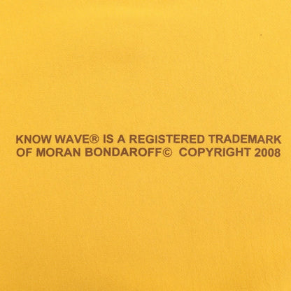 【中古】ノウ ウェーブ Know Wave スウェット
 イエロー【サイズM】【YEL】【A/W】【状態ランクB】【メンズ】
【769697】[EPD]