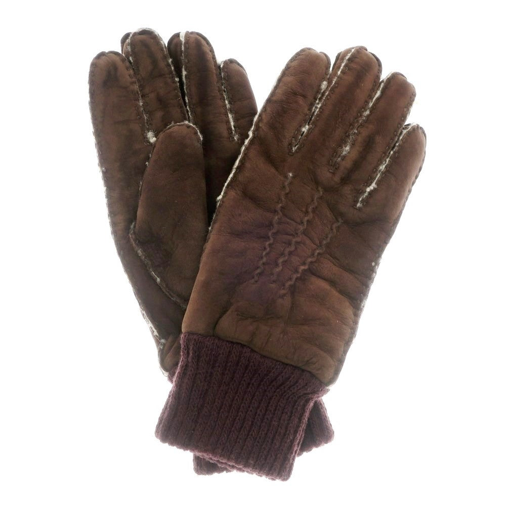 [Used] Gloves, Mouton Gloves, Brown [Size 8 1/2] [BRW] [A/W] [Condition Rank B] ​​[Men&