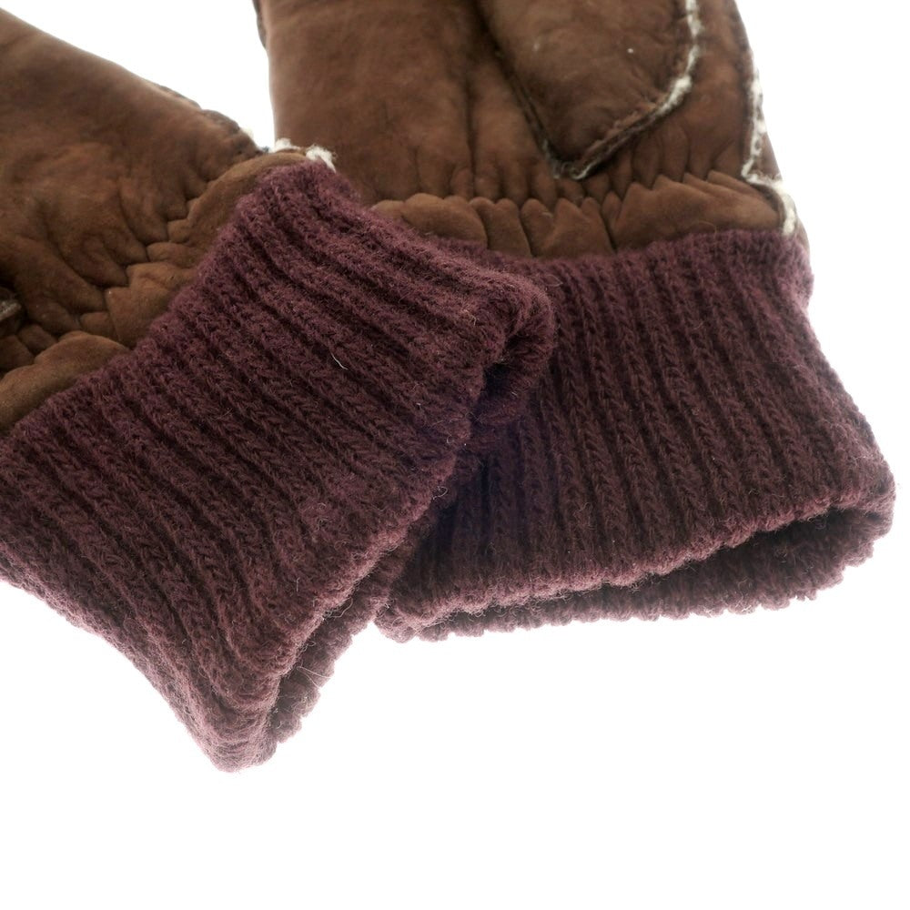 [Used] Gloves, Mouton Gloves, Brown [Size 8 1/2] [BRW] [A/W] [Condition Rank B] ​​[Men&