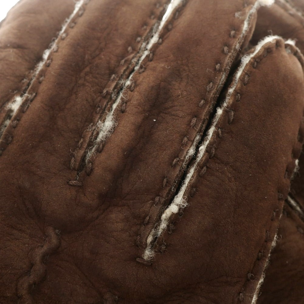 [Used] Gloves, Mouton Gloves, Brown [Size 8 1/2] [BRW] [A/W] [Condition Rank B] ​​[Men&