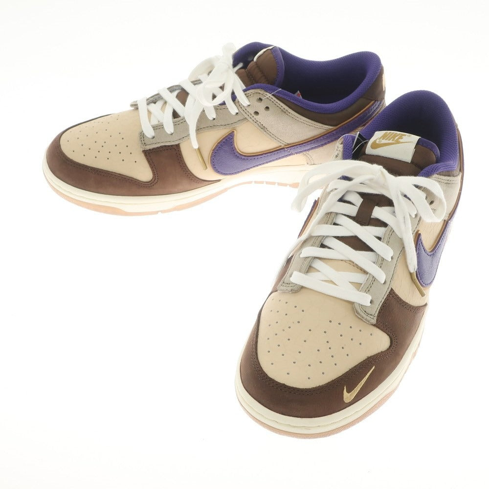 [Used] [Unused] Nike NIKE DUNK LOW PRM Setsubun sneakers
 Beige x Purple x Brown [Size 28cm] [BEI] [S/S/A/W] [Condition Rank S] [Men&