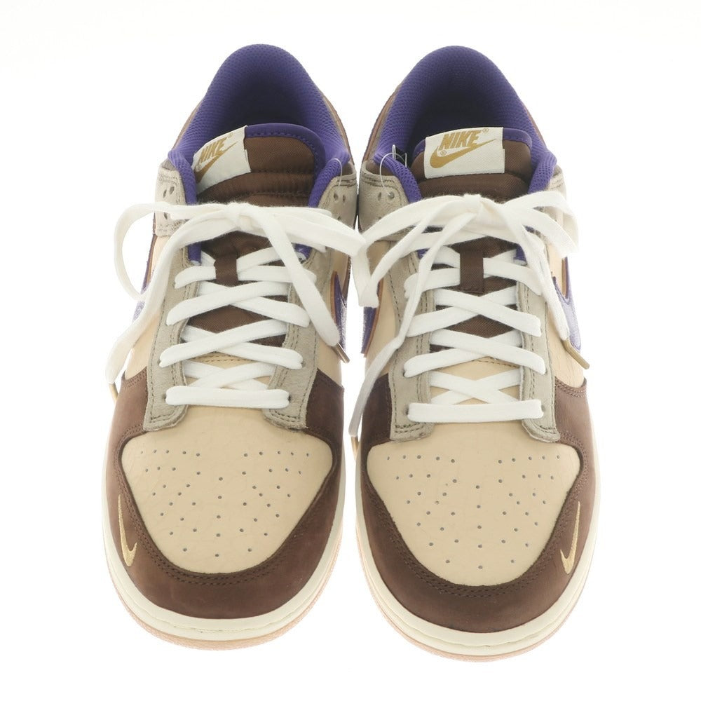 [Used] [Unused] Nike NIKE DUNK LOW PRM Setsubun sneakers
 Beige x Purple x Brown [Size 28cm] [BEI] [S/S/A/W] [Condition Rank S] [Men&