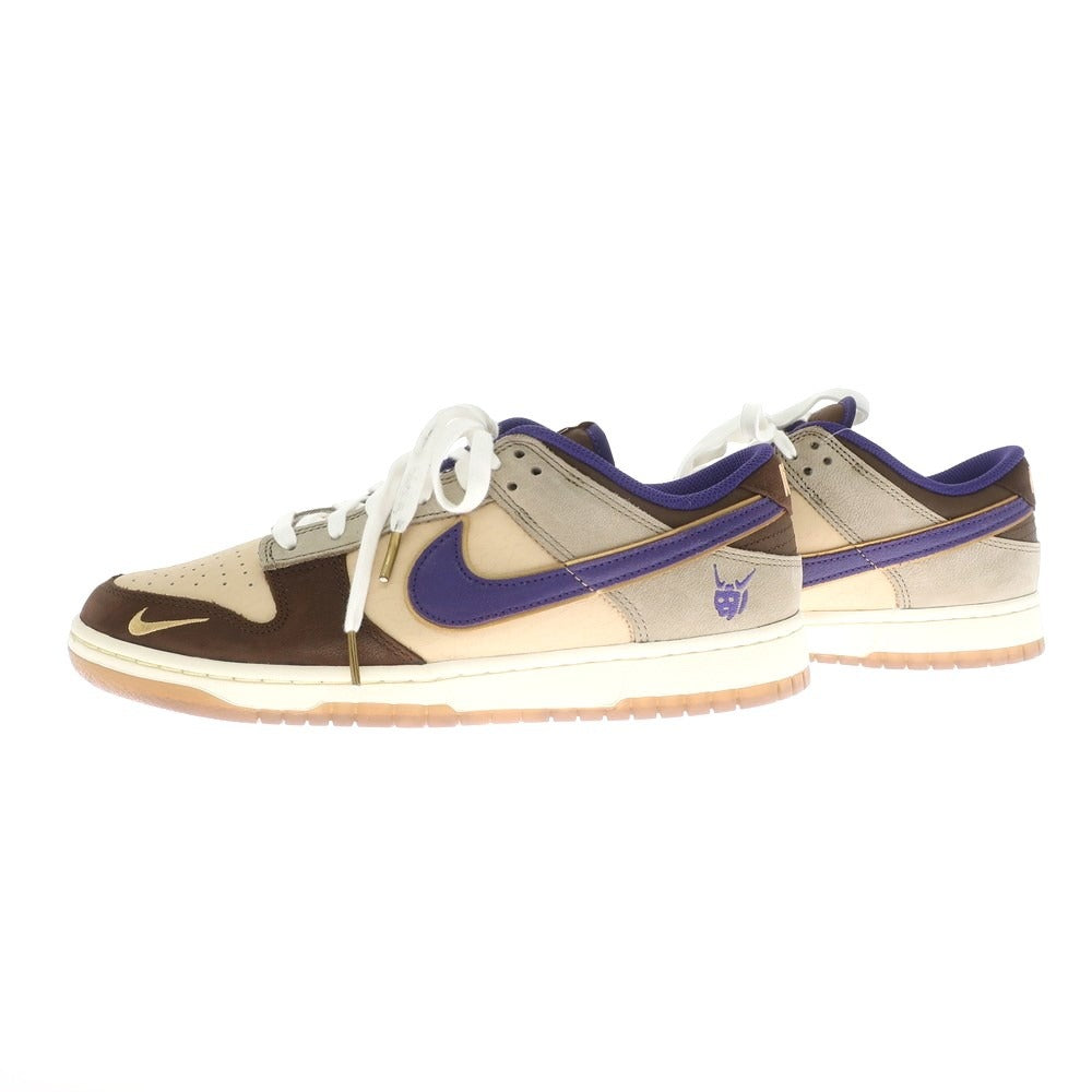 [Used] [Unused] Nike NIKE DUNK LOW PRM Setsubun sneakers
 Beige x Purple x Brown [Size 28cm] [BEI] [S/S/A/W] [Condition Rank S] [Men&