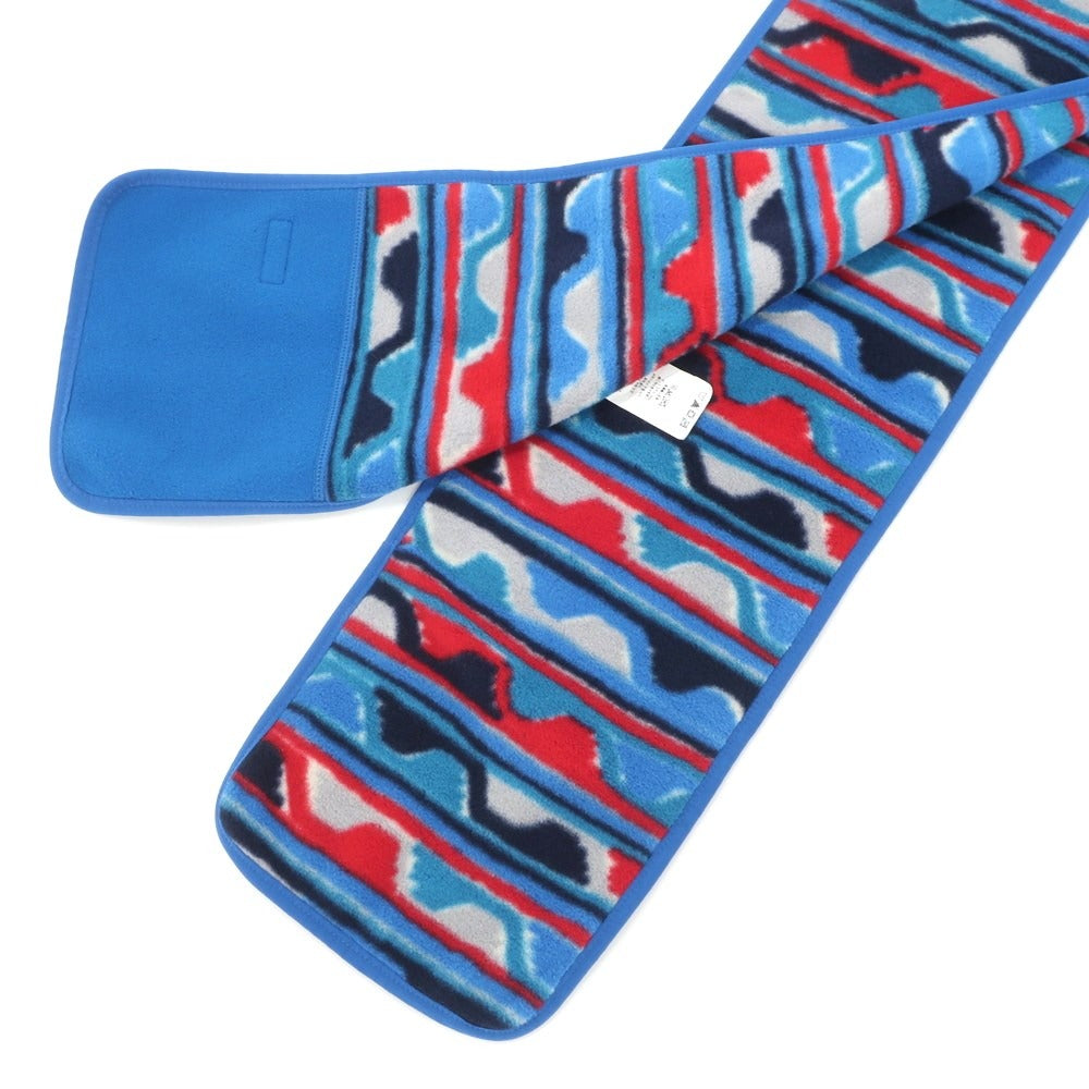 [Used] Patagonia fleece scarf, blue x red [BLU] [A/W] [Condition rank B] ​​[Men&